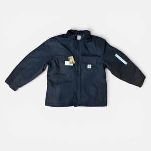 Carhartt C003-BLK Arctic Traditional Coat XL Black Cotton Duck Quilted NWT
